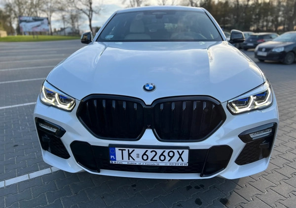 BMW X6 cena 395000 przebieg: 58000, rok produkcji 2020 z Chmielnik małe 781